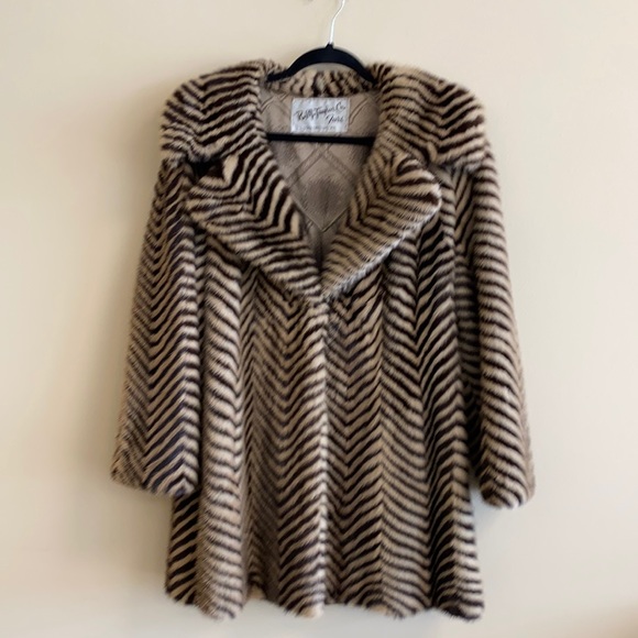 Vintage Fur Car Coat